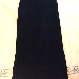 Zara long black skirt